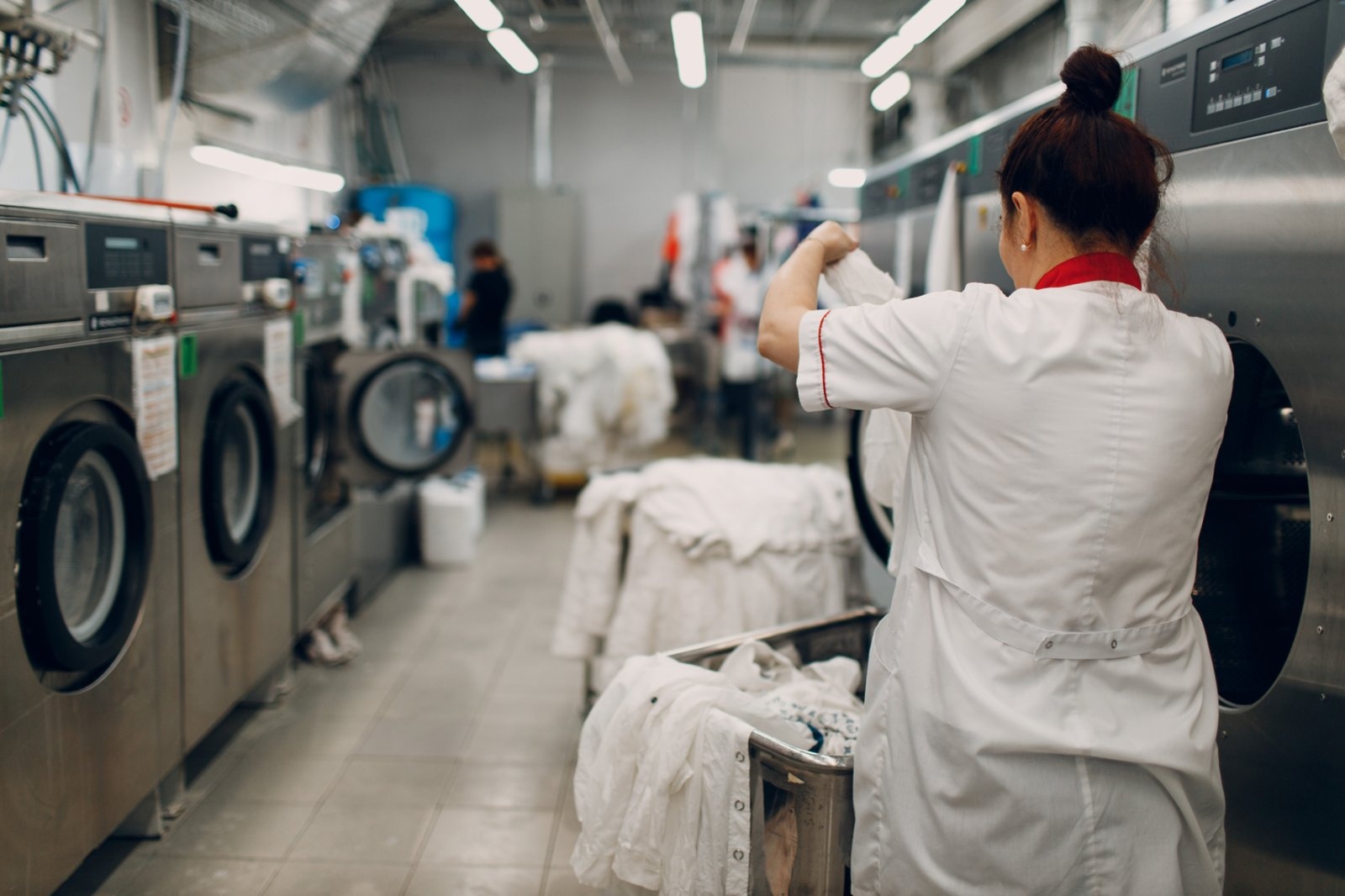 Impianto di lavanderia industriale