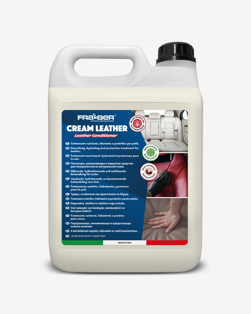 Cream Leather Black Orchid e Cuoio